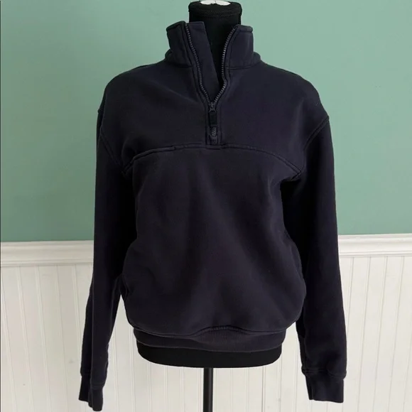 5.11 Tactical Women’s Navy Quarter-Zip Sweatshirt - Picture 1 of 6